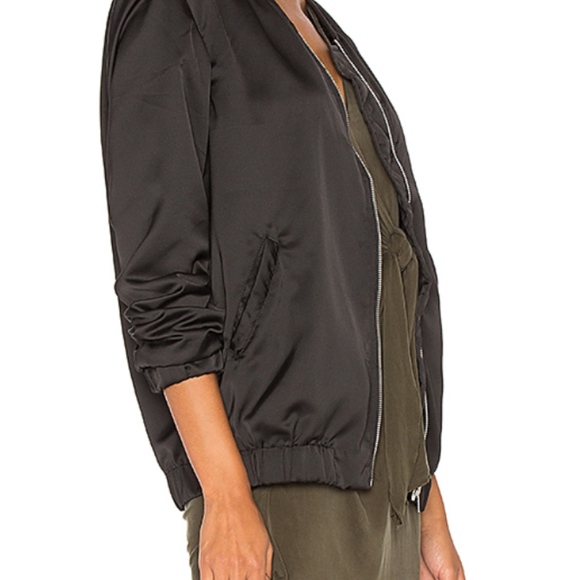 Motel Coppens Bomber Jacket -Black- Sz. Small - Picture 3 of 8